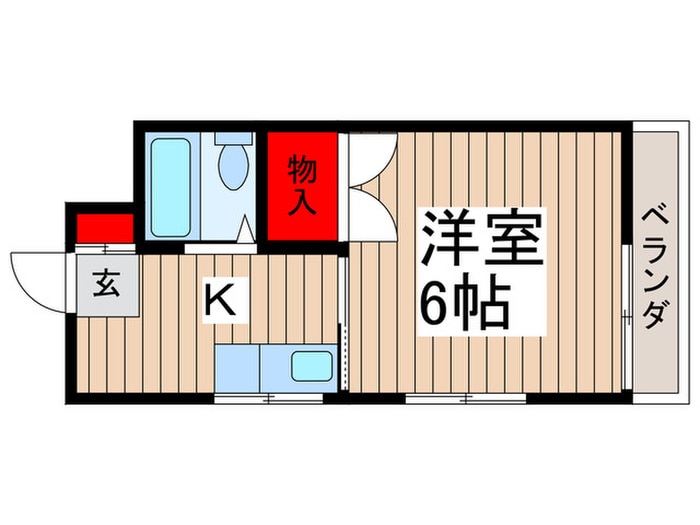 間取り図 鳥海ハイツ
