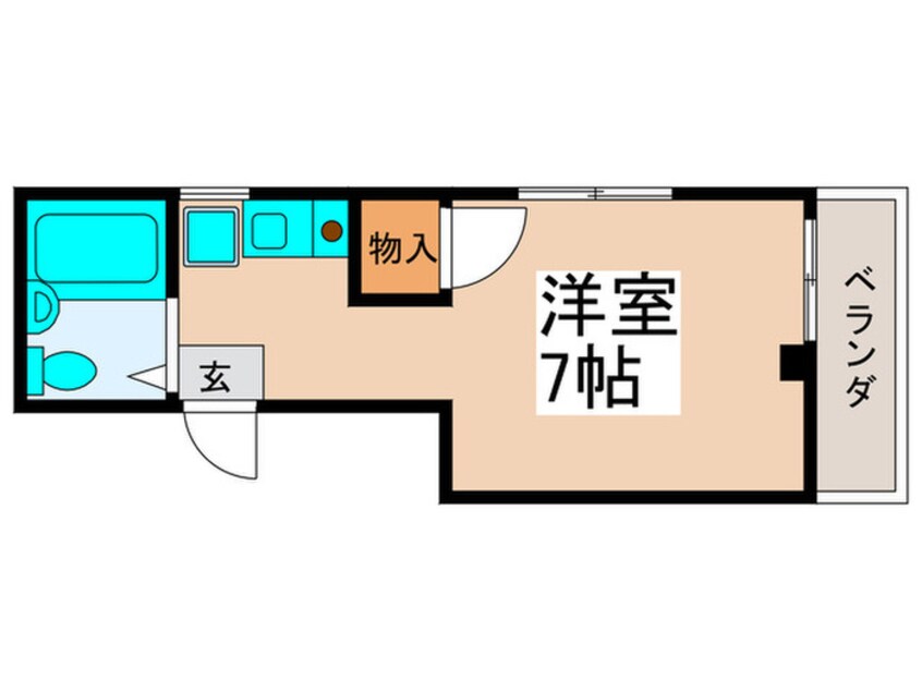 間取図 第２青山マンション