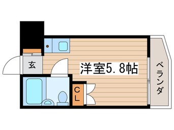 間取図 コアクレスト武蔵境