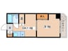 ドルミ錦糸町大興ビル（７１１） 1DKの間取り