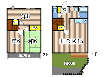 間取図 シュールシエル湘南田浦