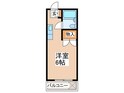 コンフォスタジオ永山の間取図