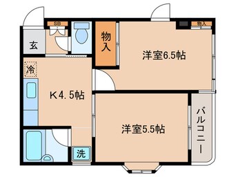 間取図 パステル千川