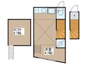 サークルハウス竹ノ塚壱番館の間取図