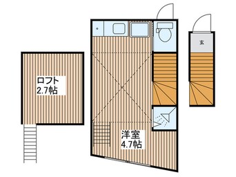 間取図 サークルハウス竹ノ塚壱番館