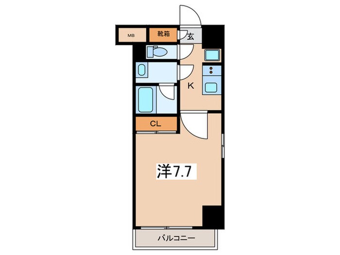 間取り図 Log板橋区役所前（1103）