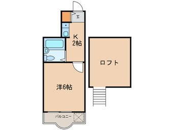 間取図 コーポマリーナ尾山台