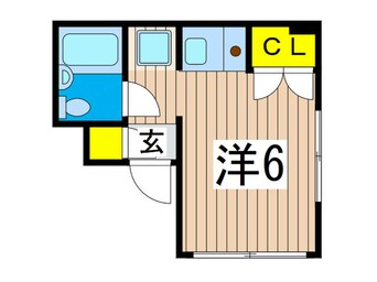 間取図 パレス六浦