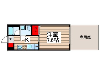 間取図 cachette（ｶｼｪｯﾄ）