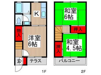 間取図 メゾンド・セキネＣ棟