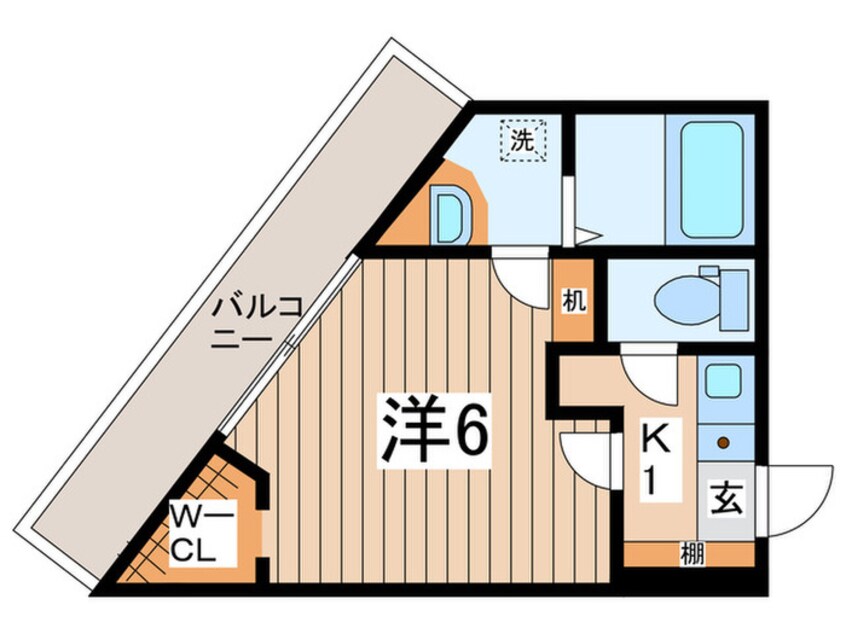 間取図 トップさがみ野第3（303）