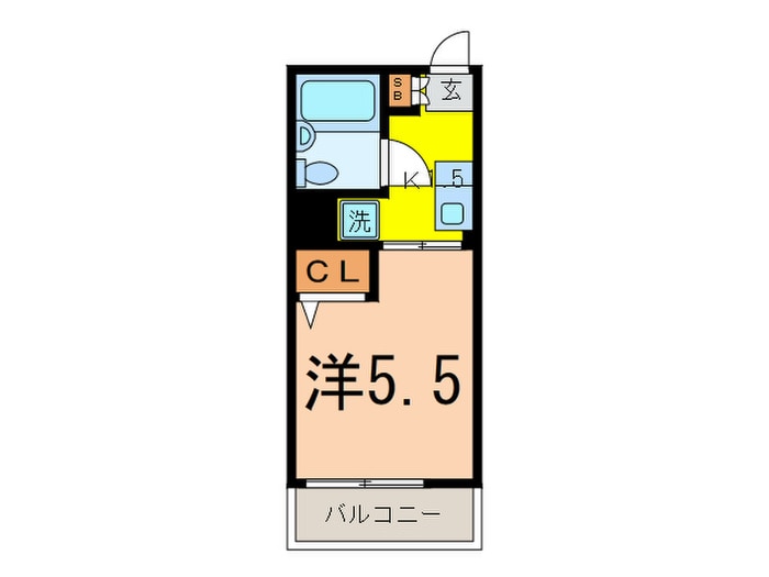 間取り図 レイクアベニュ－大岡山