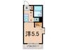 レイクアベニュ－大岡山 1Kの間取り