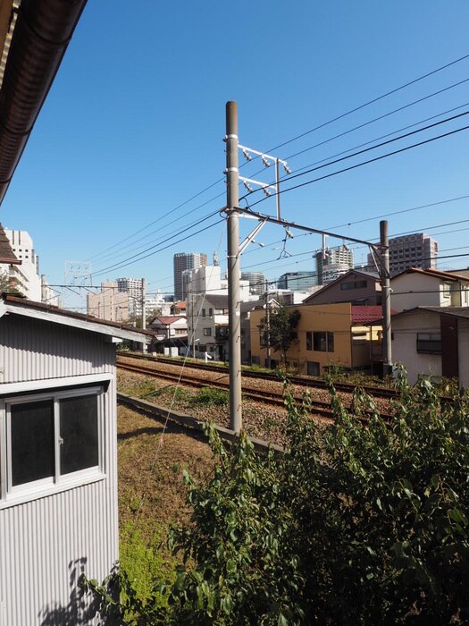 室内からの展望 中村荘