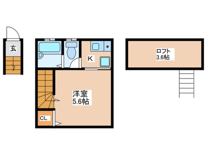間取図 バ－ミ－プレイス阿佐ヶ谷Ⅱ