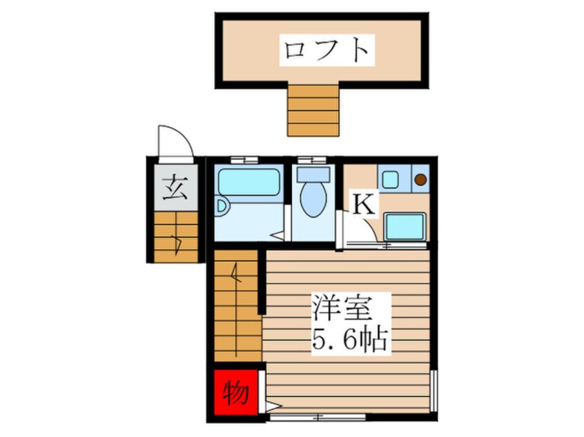 間取図 バ－ミ－プレイス阿佐ヶ谷Ⅱ