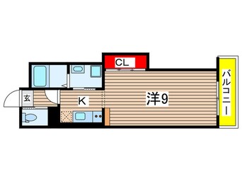 間取図 ベルデュール神代千葉