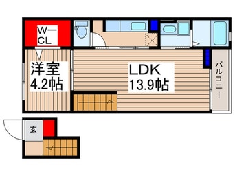 間取図 ジェルメ