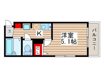 間取図 MELDIA東向島