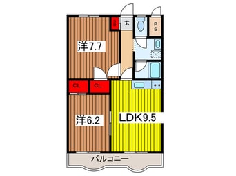 間取図 ジュネスベルＧ