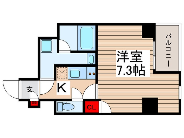 間取り図 RELUXIA北千住