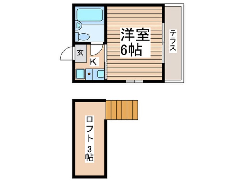 間取図 ルックハイム原木