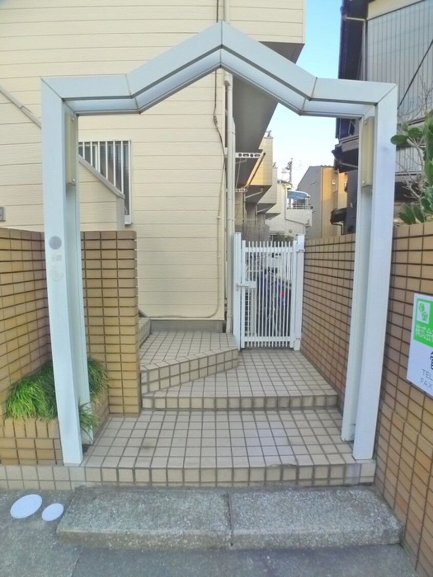 エントランス部分 ルックハイム原木