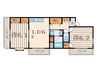 Ｐｒｉｍａｖｅｒａ 2LDKの間取り