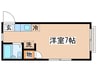 ＦＬＡＴ－２ 1Rの間取り