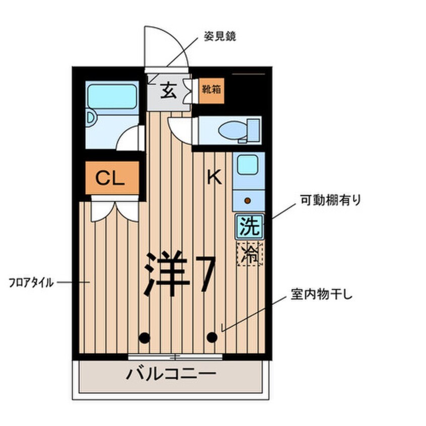 間取図 ベイ・アルファ常盤台