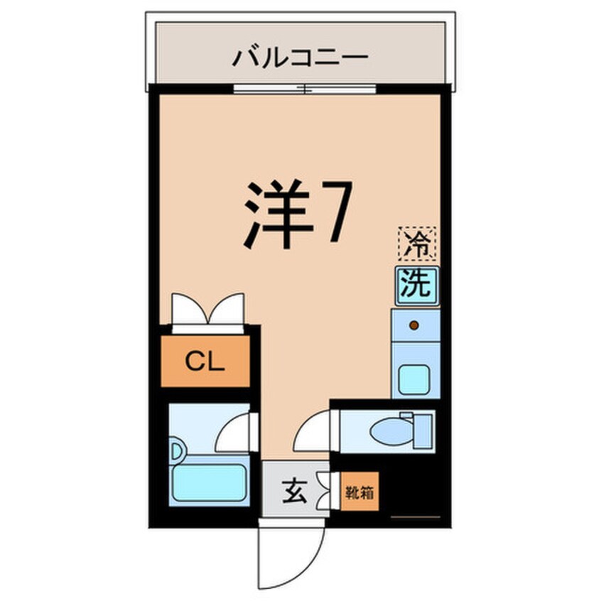 間取図 ベイ・アルファ常盤台