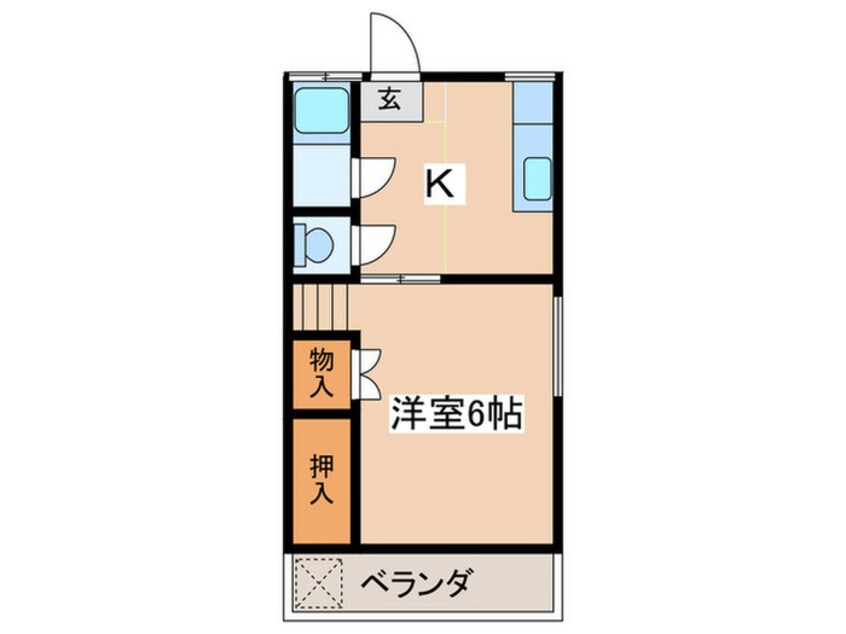 間取図 ニュータナベ第２