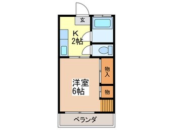 間取図 ニュータナベ第２