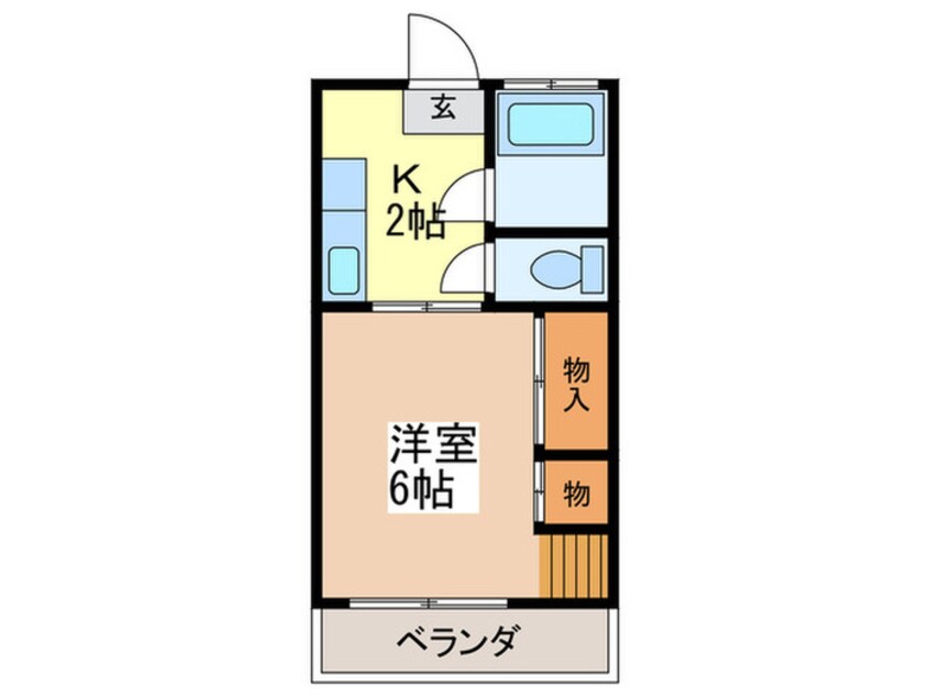 間取図 ニュータナベ第２