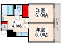 メゾンドヴィラージの間取図