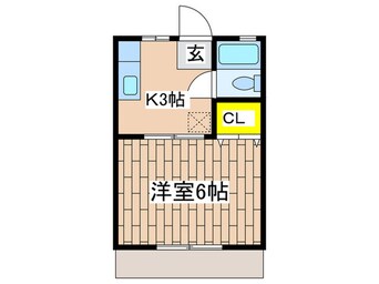 間取図 ハイツ湘南Ⅱ