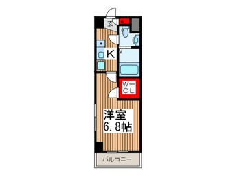 間取図 アクシ－ズタワ－川口並木