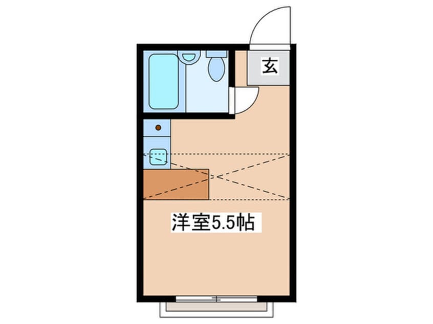 間取図 ベルピア茅ヶ崎第４－２