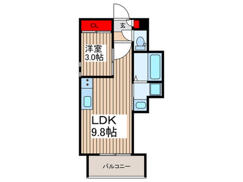 間取図 REGALEST東川口