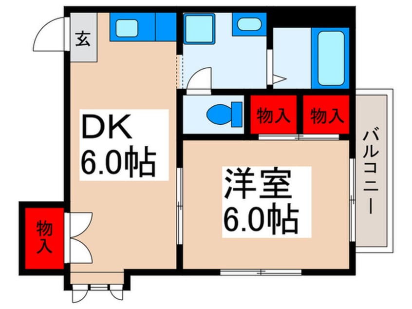 間取図 ハイム・カメリア