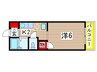 メディパル 1Kの間取り