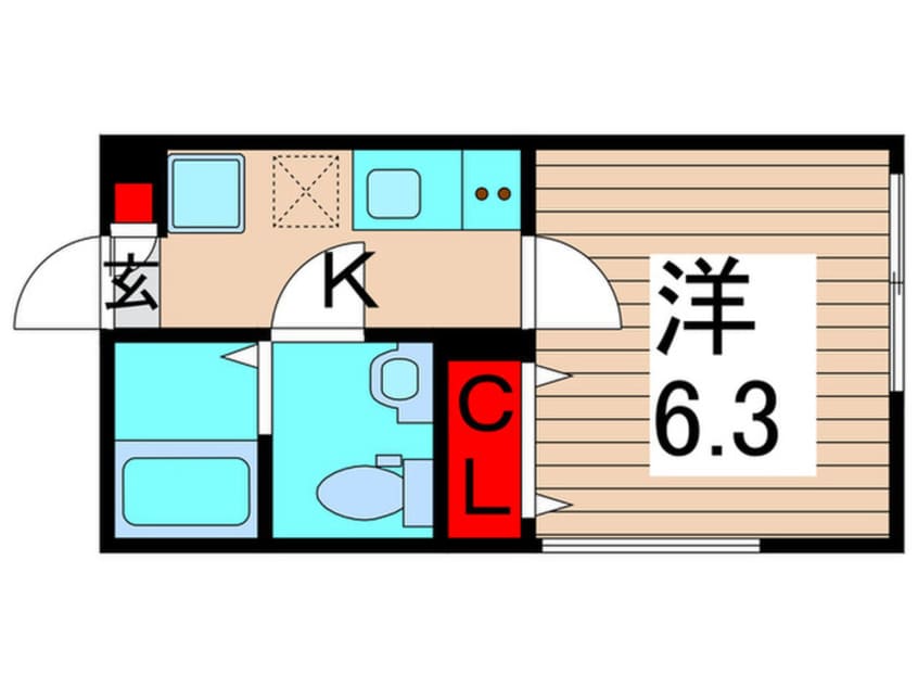 間取図 ファイルヒェン五反野