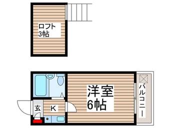 間取図 b´CASA津田沼Ⅱre-born