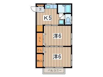 間取図 みつるハイツ