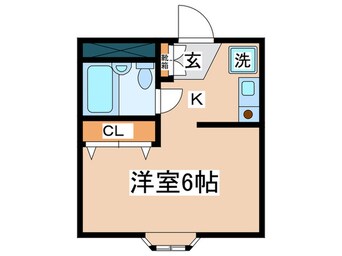 間取図 フランシール越野