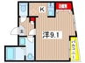 プラージュ登戸 1Kの間取り