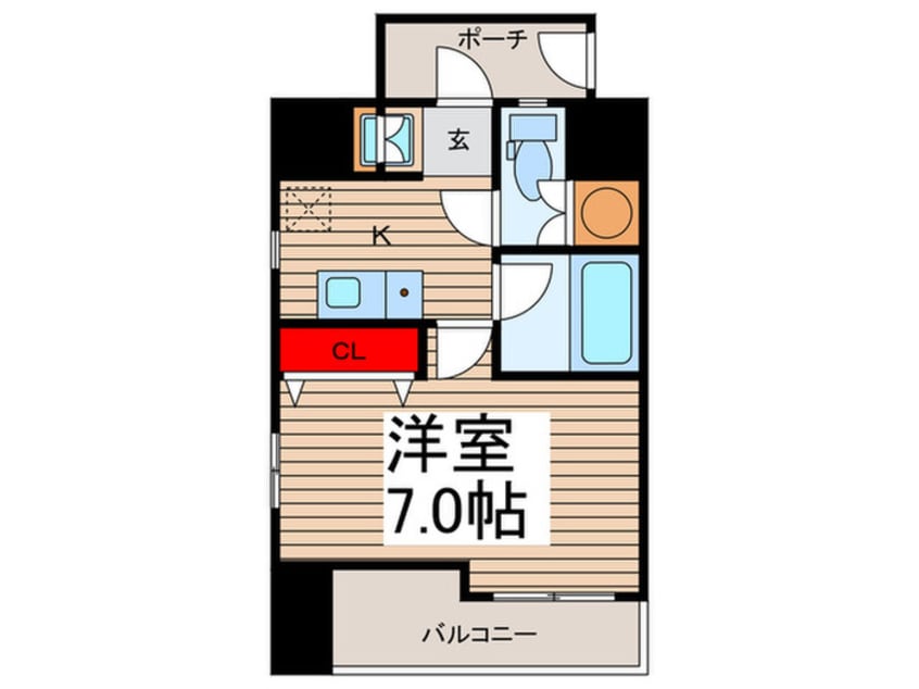 間取図 ヤサカハイム市川