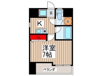 間取図 ヤサカハイム市川