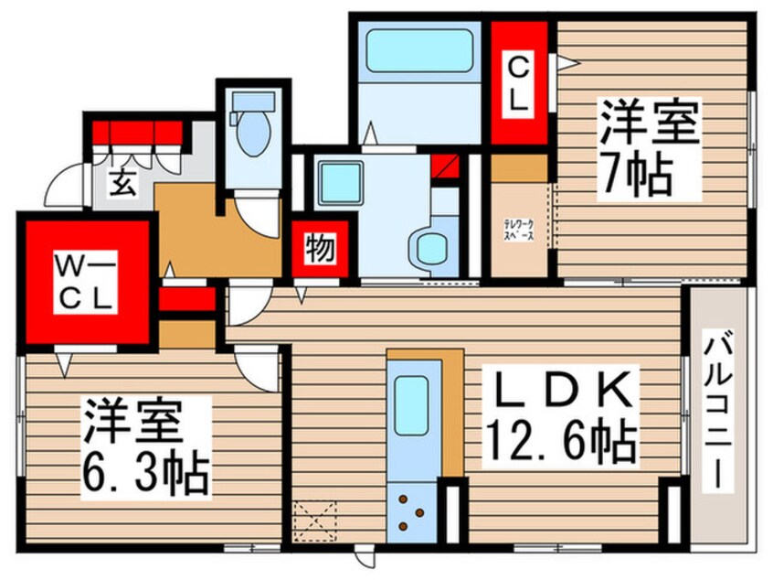 間取図 ゾネール