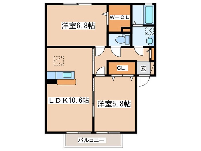 間取り図 ハイム・Mori